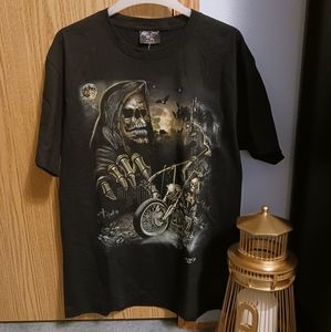 Glow in the Dark Motorcycle Shirt